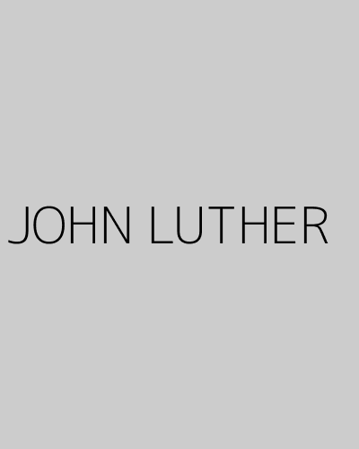 JOHN LUTHER (2022) poster